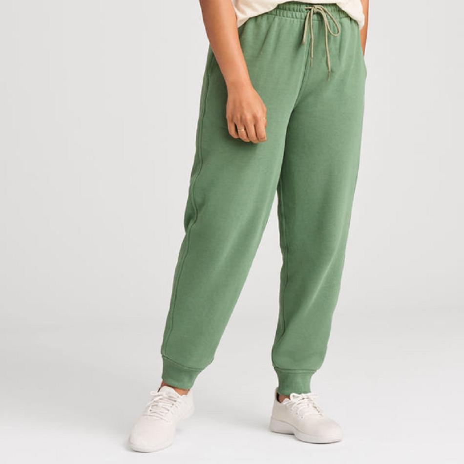 Women\'s Allbirds R&R Sweatpant Sweatpants Green | TAUWZ61370