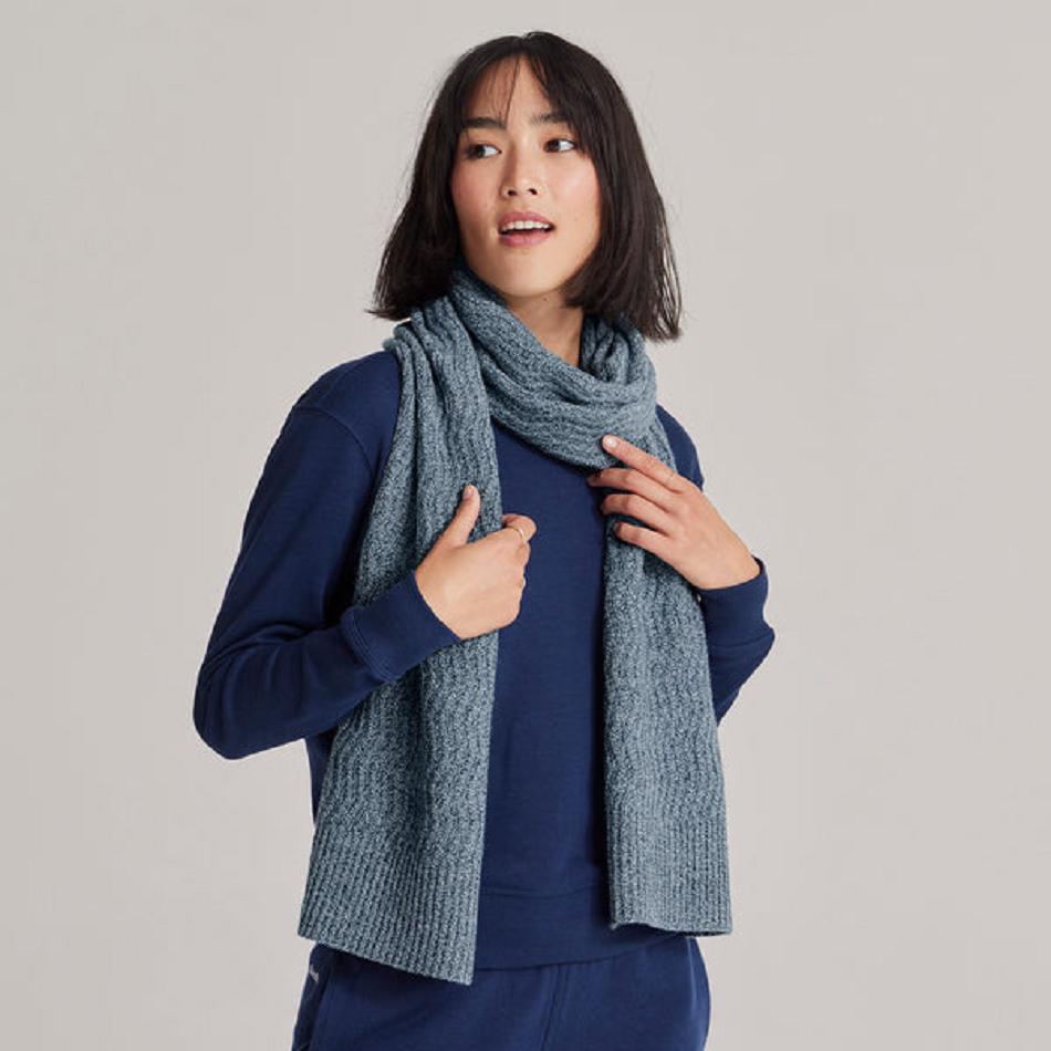 Women's Allbirds The Scarf Scarves Blue | GAUUC41283