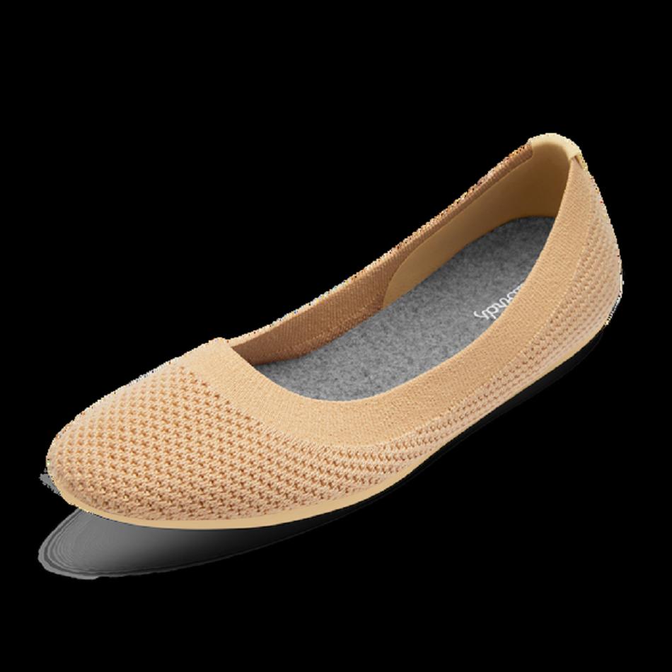 Women\'s Allbirds Tree Breezers Flats Beige | AUJKU10200