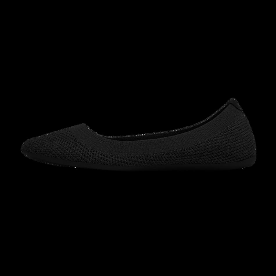 Women's Allbirds Tree Breezers Slip-Ons Black | GAUEC46715