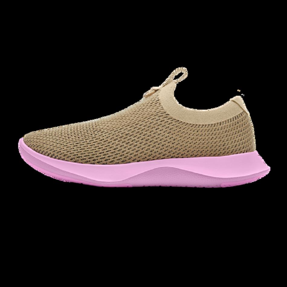 Women's Allbirds Tree Dasher Relay Running Shoes Beige Pink | AUIIZ66086