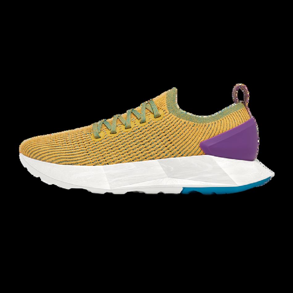 Women's Allbirds Tree Flyers Running Shoes Yellow | FAUHY18308