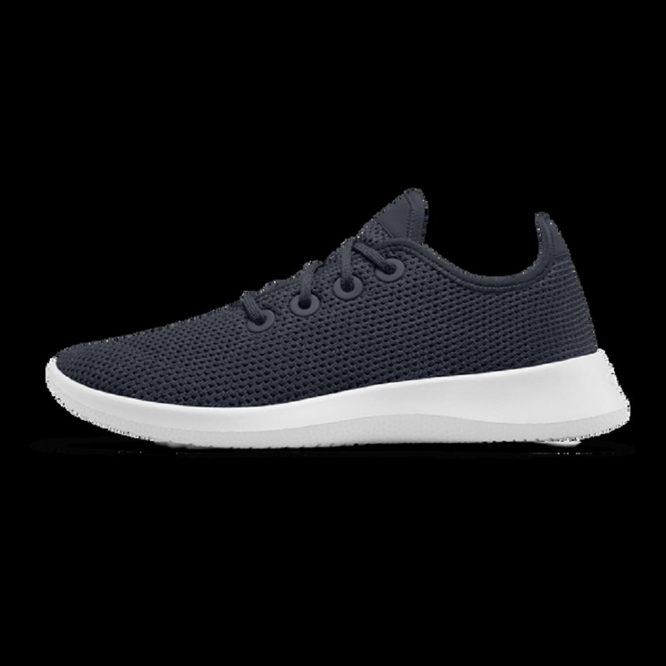 Women's Allbirds Tree Runners Sneakers Navy | DAUVO63232