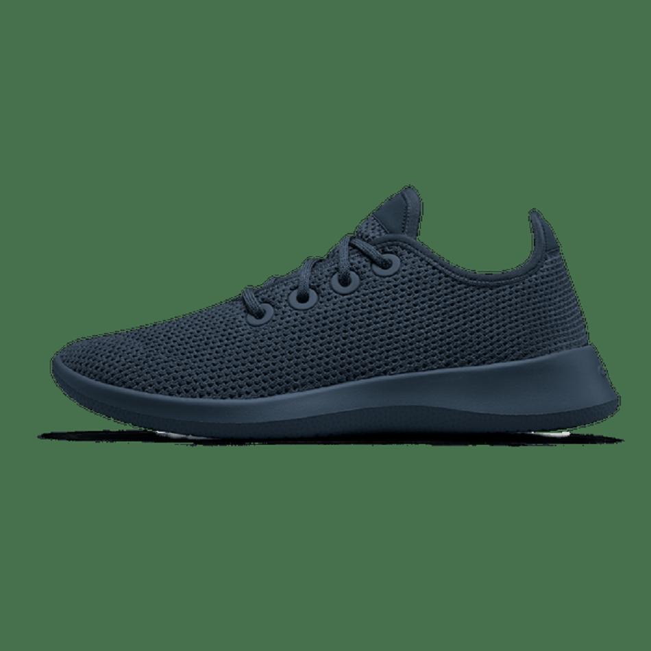 Women's Allbirds Tree Runners Sneakers Navy | TAUPQ63819