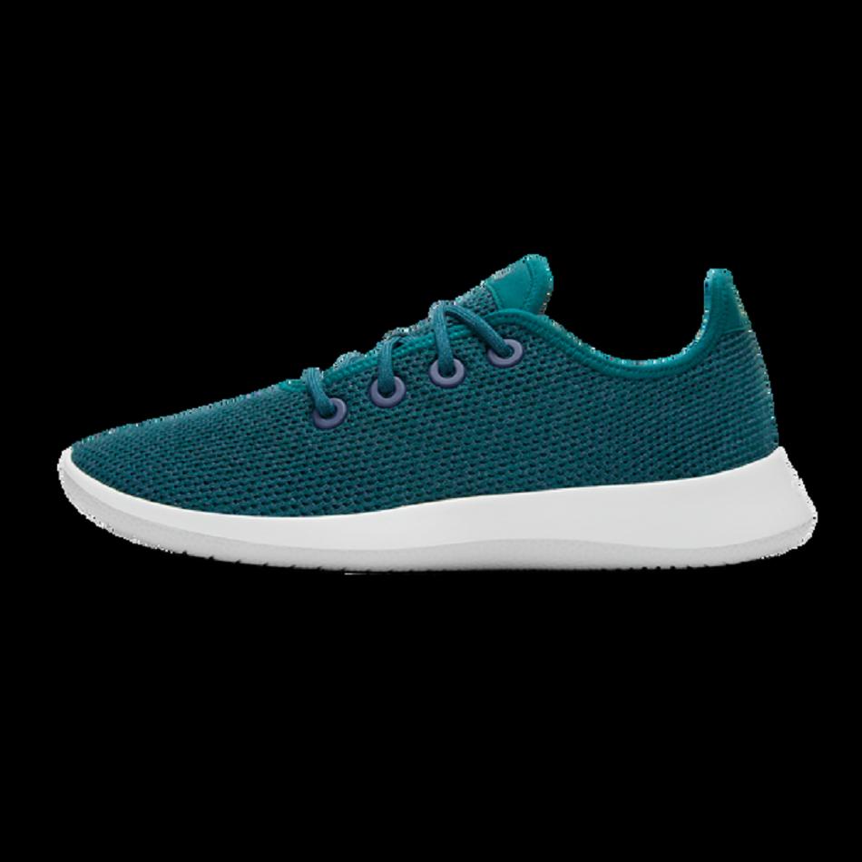 Women's Allbirds Tree Runners Sneakers Turquoise | AUICD66855