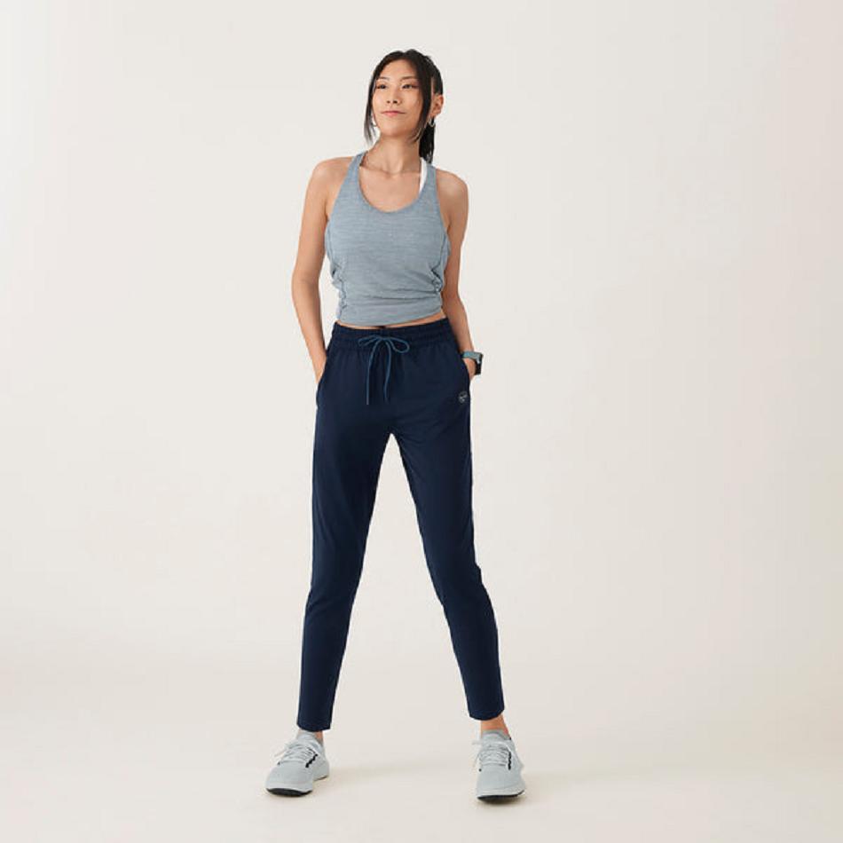 Women's Allbirds Wool Performance Jogger Sweatpants Navy | FAUHY89297