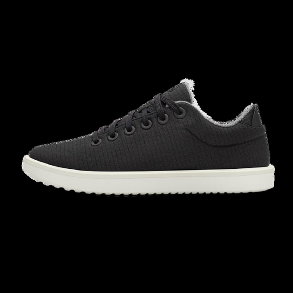 Women's Allbirds Wool Piper Woven Sneakers Black | AUNEJ38665