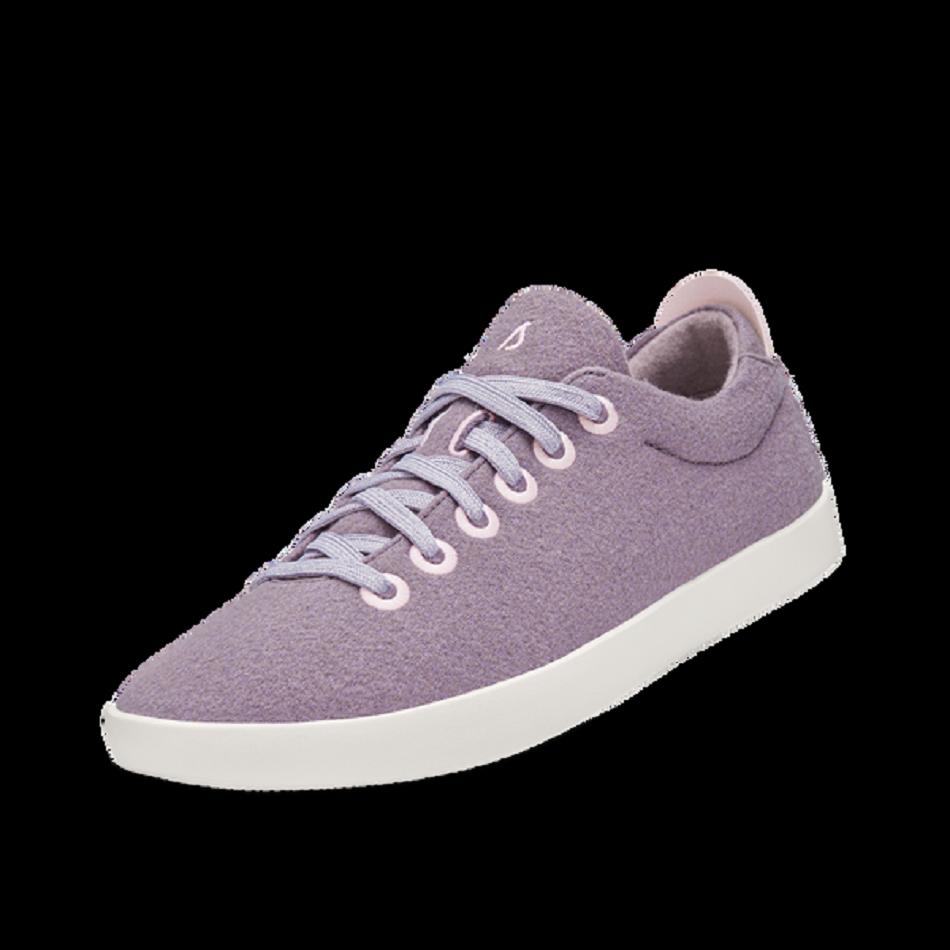 Women\'s Allbirds Wool Pipers Sneakers Purple | TAUWZ17114