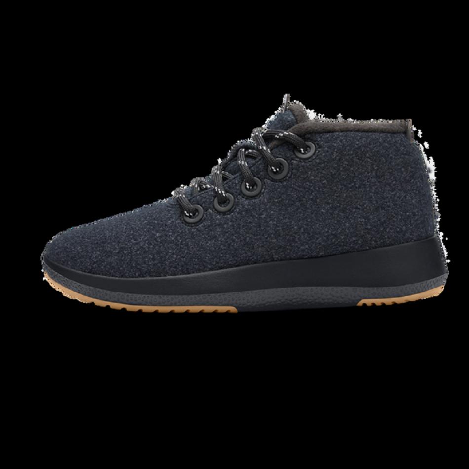 Women's Allbirds Wool Runner-up Mizzles Waterproof Shoess Black | AUDYB58533