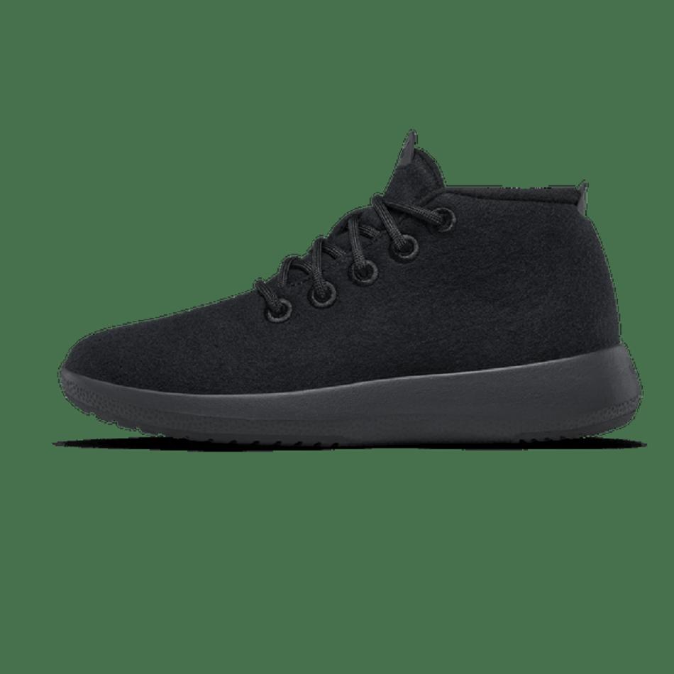 Women's Allbirds Wool Runner-up Mizzles High Tops Black | BAUSD77250